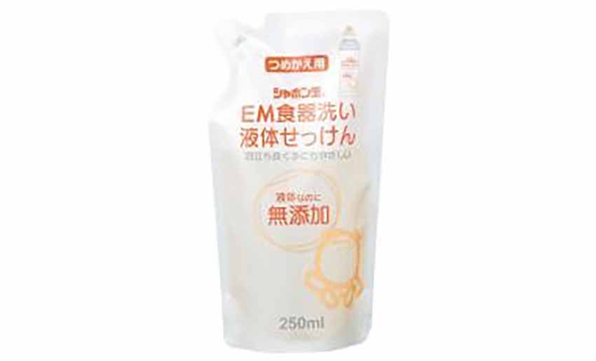 ｼｬﾎﾞﾝ玉EM食器洗い液体せっけん・詰替 定価260円をOFF